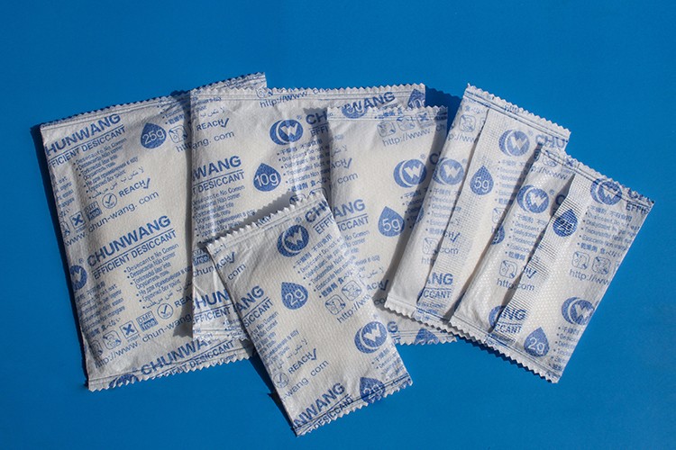 Readymade Garment Use Desiccant for Carton Storage with Calcium Chloride Absorbent