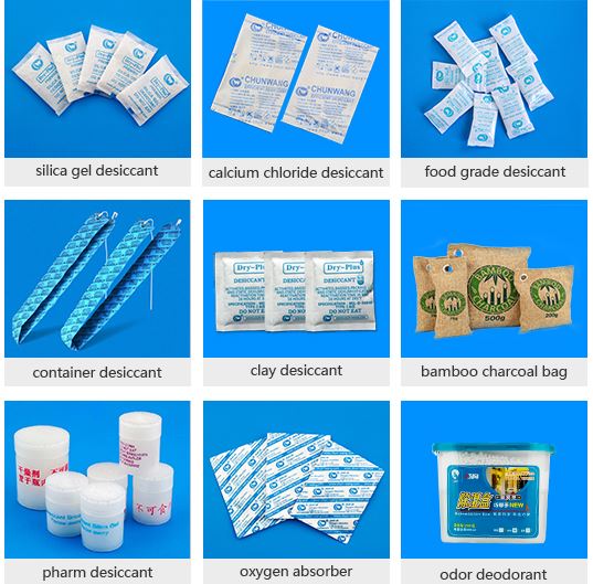 Chunwang desiccant bags