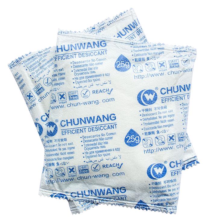 Apparel Use Desiccant Pack