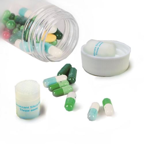 1g Pharmaceutical Grade Desiccant Bottle For Damp Protection