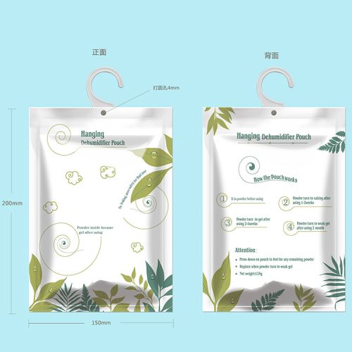 Hanging Moisture Absorber Bag Clothing Use