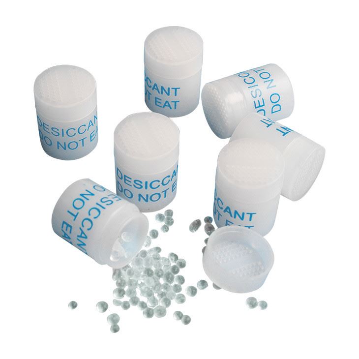 DMF Free Crystal Silica Gel Desiccant Canister