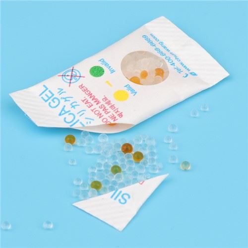 2 Gram Indicator Silica Gel Desiccant Safe For Dietary Supplement