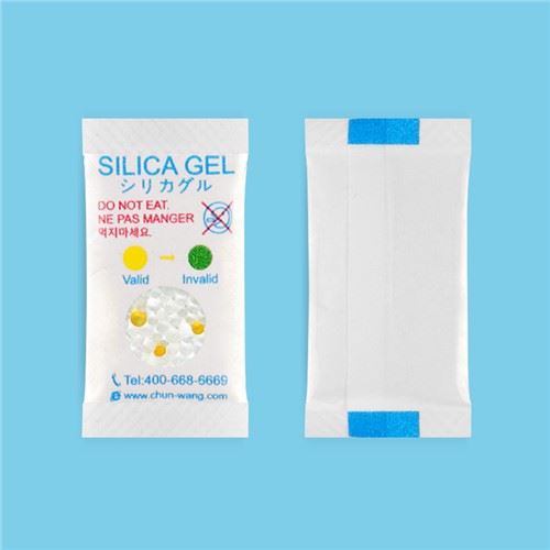 Food Packaging Indicator Silica Gel Absorbent Sachets 2G